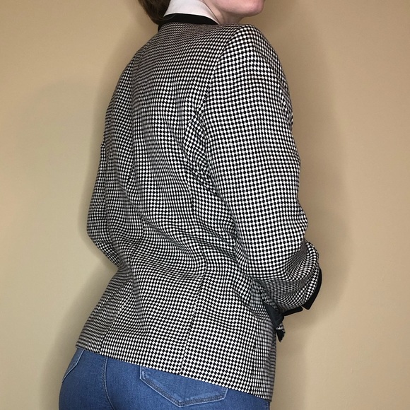 Vintage checkerboard blazer - Picture 3 of 9